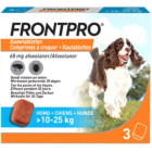 FRONTPRO KAUWTABLETTEN HOND L  10 - 25 KG  3 TABLETTEN