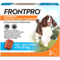 FRONTPRO KAUWTABLETTEN HOND L  10 - 25 KG  3 TABLETTEN