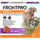 FRONTPRO KAUWTABLETTEN HOND XL  25 - 50 KG  3 TABLETTEN