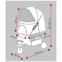 HONDEN BUGGY MET GROTE LUCHTGEVULDE BANDEN