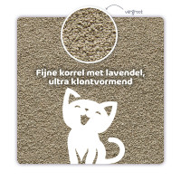KATREIN PREMIUM LAVENDEL FIJNE KORREL KATTENBAKVULLING 15 LTR