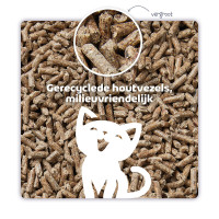 KATREIN HOUTKORRELS GERECYCLED KATTEBAKVULLING 8LTR VOOR KAT EN/OF KNAAGDIER