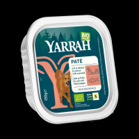 YARRAH DOG ALU PATE MET KIP EN ZALM 150GR