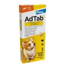 ADTAB KAUWTABLETTEN HOND 5,5 - 11 KG - 3 TABLETTEN