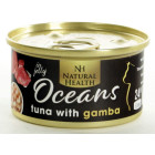 NATURAL HEALTH  CAT BLIK TUNA + SHRIMP 85 GR.