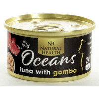 NATURAL HEALTH  CAT BLIK TUNA + SHRIMP 85 GR.