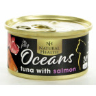 NATURAL HEALTH  CAT BLIK TUNA + SALMON 85 GR.