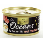 NATURAL HEALTH  CAT BLIK TUNA + RED MULLET 85 GR.