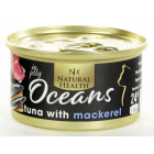 NATURAL HEALTH  CAT BLIK TUNA + MACKEREL 85 GR.
