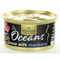 NATURAL HEALTH  CAT BLIK TUNA + MACKEREL 85 GR.