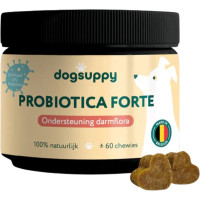 DOG SUPPY PROBIOTICA FORTE SNOEPJES REGULAR MET KIP 60 ST.