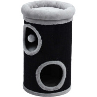 KATTENKLIMTON SISAL 2 GAATS ZWART/GRIJS 66 X 38 CM