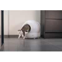 ZELFREINIGENDE KATTENBAK MOEZA WIT
