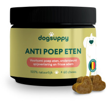 DOG SUPPY ANTI POEP ETEN SNOEPJES REGULAR  60 ST.