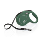 FLEXI ROLLIJN CLASSIC RIEM M  OLIJFGROEN 5MTR VOOR HOND TOT 25KG