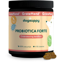 DOG SUPPY PROBIOTICA FORTE SNOEPJES GROTE HOND ZONDER VLEES 90 ST.
