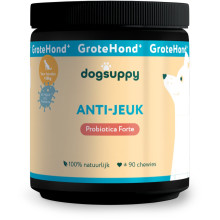 DOG SUPPY ANTI - JEUK SNOEPJES GROTE HOND ZONDER VLEES 90 ST.