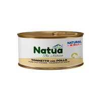 NATUA CAT TUNA WITH CHICKEN - TONIJN MET KIP - BLIK 85 GRAM