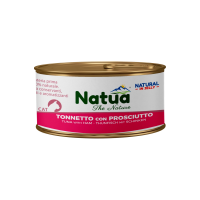 NATUA CAT TUNA WITH HAM - TONIJN MET HAM - BLIK 85 GRAM