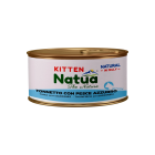 NATUA CAT KITTEN TUNA WITH SARDINES - KITTEN TONIJN MET SARDINES - BLIK 85 GRAM