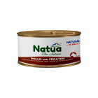 NATUA CAT CHICKEN LIVER - MET KIP EN KIPPENLEVER - BLIK 85 GRAM
