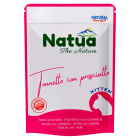 NATUA CAT KITTEN TUNA WITH HAM - KITTEN TONIJN MET HAM - POUCH 70 GRAM
