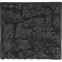 ACHTERWAND AQUA DECO GRANITE ROCK 60 X 55 CM