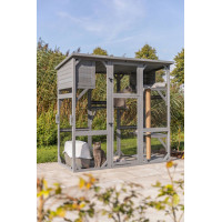 KATTENREN OUTDOOR 181 X 169 X 88 CM.