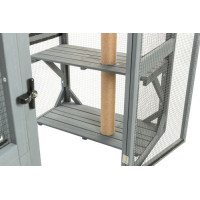 KATTENREN OUTDOOR 181 X 169 X 88 CM.