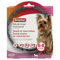 BEAPHAR MEDICINALE HALSBAND KL. HOND TEGEN VLO EN TEEK