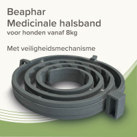 BEAPHAR MEDICINALE HALSBAND GR. HOND TEGEN VLO EN TEEK
