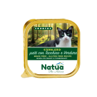 NATUA CAT COUNTRY STERILISED PATÉ MET KALKOEN EN GROENTEN - KUIPJE 100 GRAM