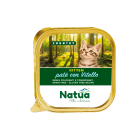 NATUA CAT COUNTRY KITTEN PATÉ MET KALF - KUIPJE 100 GRAM